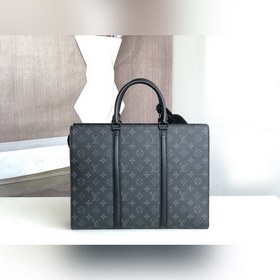 LV SAC PLAT HORIZONTAL ZIPPé портфель, модель M45265, черный с цв