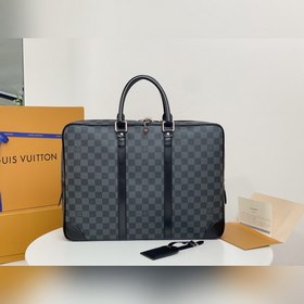 LV Porte-Documents Voyage портфель, модель N41124, коричневый По