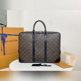 LV Porte-Documents Voyage портфель, модель M40225, старинный Пор