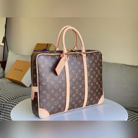 LV Porte-Documents Voyage портфель, модель N41124, старый цветок 