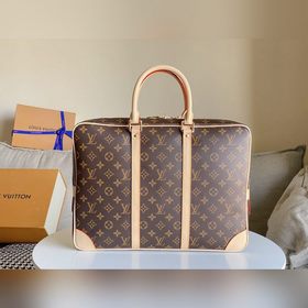 LV Porte-Documents Voyage портфель, модель N41124, старый цветок 