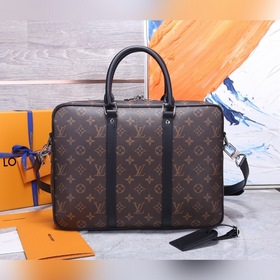 LV Модель M52005 PORTE-DOCUMENTS VOYAGE Маленькая сумка для докум