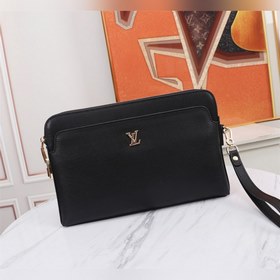 LV Сумка с замком на кодовом замке Модель： 8334-4 Импортная кожа