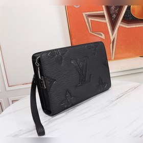 LV Кодный замок Импортная мужская сумка с кожаным узором Модель： 