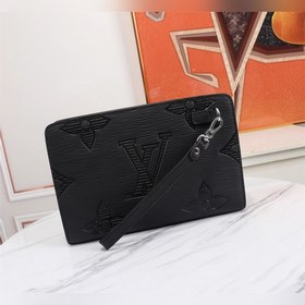 LV Кодный замок Импортная мужская сумка с кожаным узором Модель： 