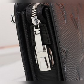 LV Кодный замок Импортная мужская сумка с кожаным узором Модель： 