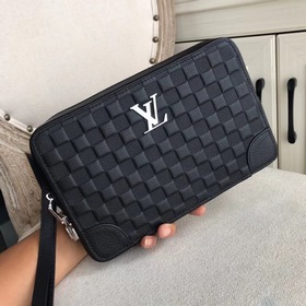 LV Мужская сумка высокого класса Модель： 8054  Итальянская кожа
