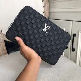 LV Мужская сумка высокого класса Модель： 8054  Итальянская кожа