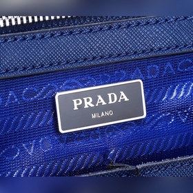 PRADA Модель： P8018 Мужской портфель Оригинальная кожа с кресто