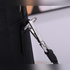 Портфель Prada с новым логотипом Итальянская кожа Saffiano с кре