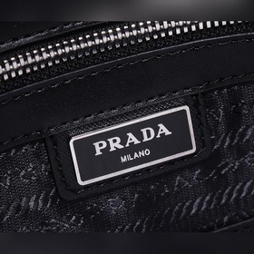 Портфель Prada с новым логотипом Итальянская кожа Saffiano с кре