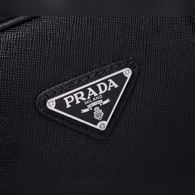 PRADA Модель： 0891 Мужской портфель Оригинальная кожа с кресто