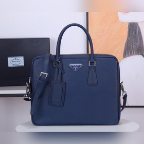 Prada портфель, модель 0891-1 Итальянский импортный материал Saff