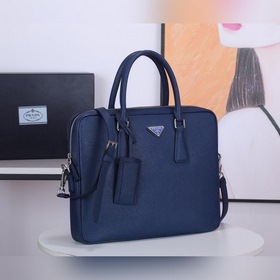Prada портфель, модель 0891-1 Итальянский импортный материал Saff