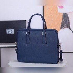 Prada портфель, модель 0891-1 Итальянский импортный материал Saff