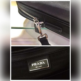Новая сумка для документов PRADA, модель 2VE368 Изготовлена из им