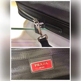 Новая сумка для документов PRADA, модель 2VE368 Изготовлена из им