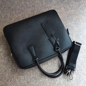 Мужской портфель Prada, модель 2VE363  Итальянская кожа с кресто