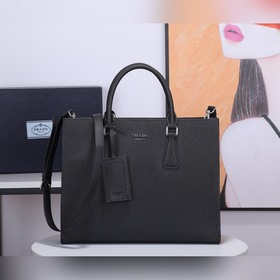 PRADA Модель： 2VG011 Мужской портфель Оригинальная кожа с кресто