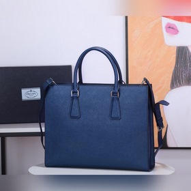PRADA Модель： 2VG011 Мужской портфель Оригинальная кожа с кресто