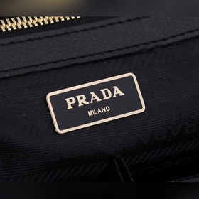 PRADA Модель： 0871 Мужской портфель Оригинальная кожа с текстуро