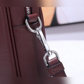 PRADA Модель： 2VE363 Мужской портфель Оригинальная кожа с крест