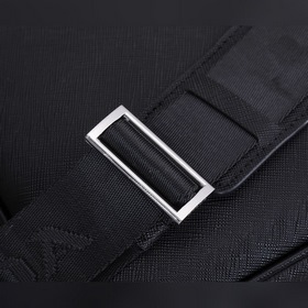 Мужской портфель Prada, модель 2VE363  Итальянская кожа с кресто