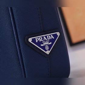 Мужской портфель Prada, модель 2VE363  Итальянская кожа с кресто