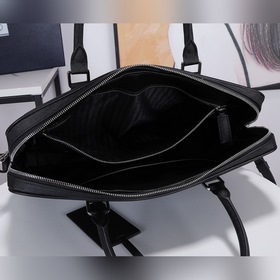 PRADA Новая мужская сумка для документов, модель 2VE368-6, с тисн