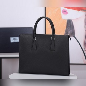 Новейшая модель мужской портфеля PRADA, модель 2VG039 Кожа с пол