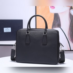 Мужской портфель Prada, модель 2VE365R Новейшая инкрустация из д