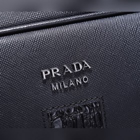 Мужской портфель Prada, модель 2VE365R Новейшая инкрустация из д