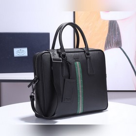 Мужской портфель Prada, модель 2VE365R Новейшая инкрустация из д