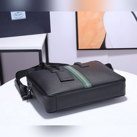 Мужской портфель Prada, модель 2VE365R Новейшая инкрустация из д