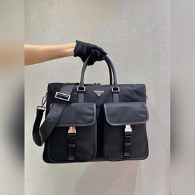 PRADA Новая нейлоновая сумка для документов, модель 2VE017 Эта не