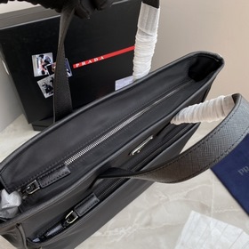 PRADA Новая модель мужской сумки 2VG032 Изготовлена из импортного