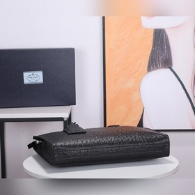 PRADAa Новая мужская сумка, модель 2VE030 с узором страуса Изгото