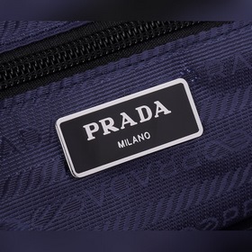 PRADA Модель： 81189-1 Мужской портфель с двумя молниями Кожа с кр