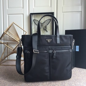 PRADA Новая модель мужской сумки 2VG860 Изготовлена из ткани пара