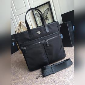 PRADA Новая модель мужской сумки 2VG860 Изготовлена из ткани пара