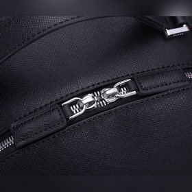 Рюкзак PRADA, модель 2VZ032 Изготовлен из импортной кожи Saffian