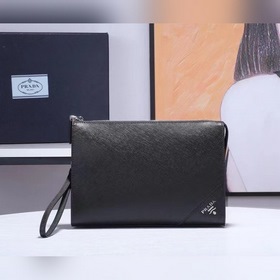 Мужская сумка PRAD, модель 2NE008 Итальянская кожа контрастного