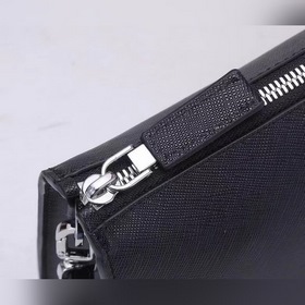 Мужская сумка PRAD, модель 2NE008 Итальянская кожа контрастного 
