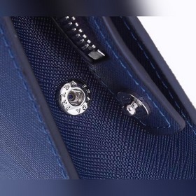 Мужская сумка PRADA, модель 2VF056, треугольный логотип, черный и