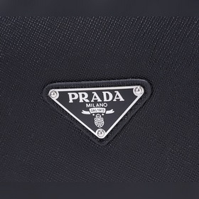 Мужская сумка PRADA, модель 0057 Серебристая фурнитура, внутренн