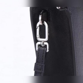 PRADA Saffiano кожаная мужская сумка нового дизайна, модель 2VF05