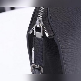 PRADA Saffiano кожаная мужская сумка нового дизайна, модель 2VF05