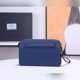 PRADA Saffiano кожаная мужская сумка нового дизайна, модель 2VF05