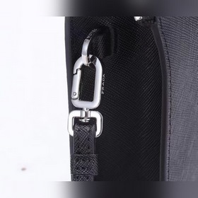 PRADA Saffiano кожаная мужская сумка нового дизайна, модель 2VF05