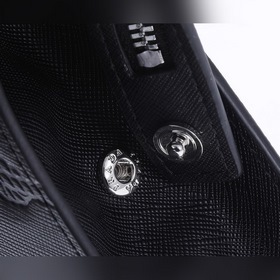 PRADA Saffiano кожаная мужская сумка нового дизайна, модель 2VF05